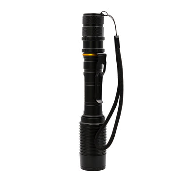 Linterna Swat Recargable LED Philco SW930 3W Zoom Ajustable Negro