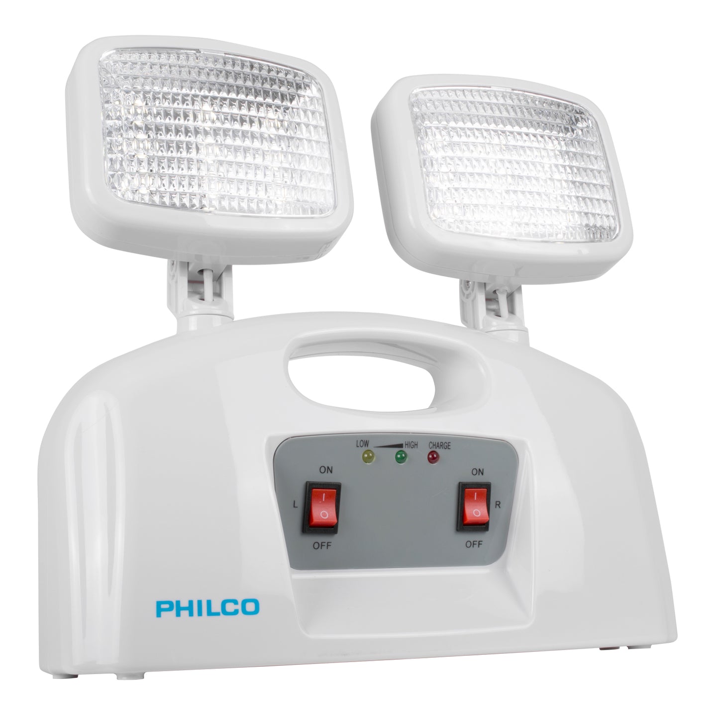 Lámpara de Emergencia Philco 2 Focos LED Recargable
