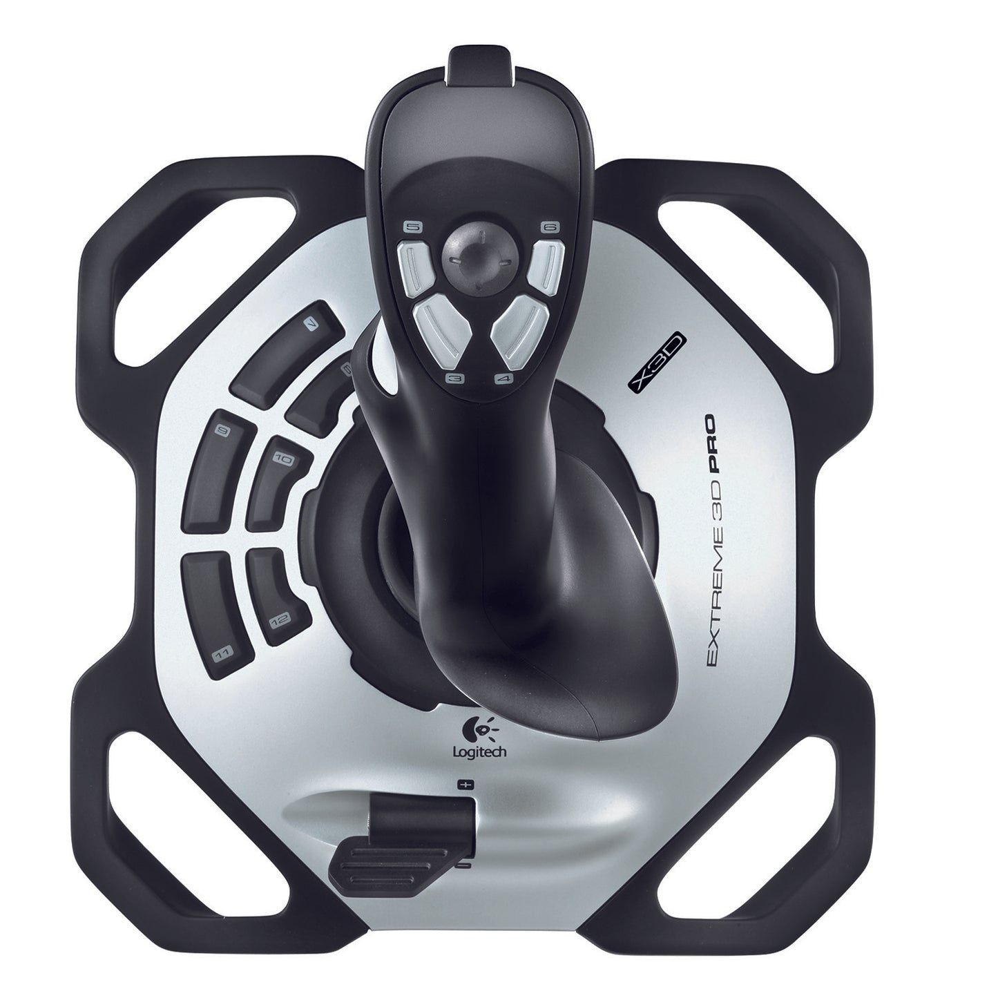 Control joystick Logitech Extreme 3D Pro negro