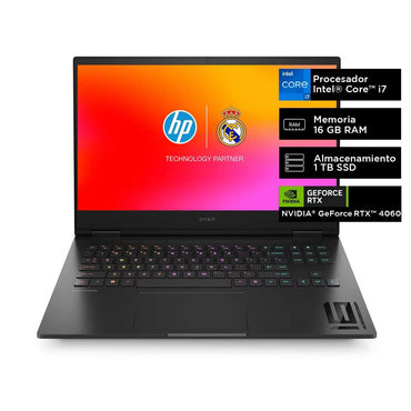 Notebook Gamer HP OMEN 16-wd0013la Intel Core i7-13620H 16GB RAM 1TB SSD RTX 4060 8GB 16.1” FHD 144Hz Windows 11 reacondicionado