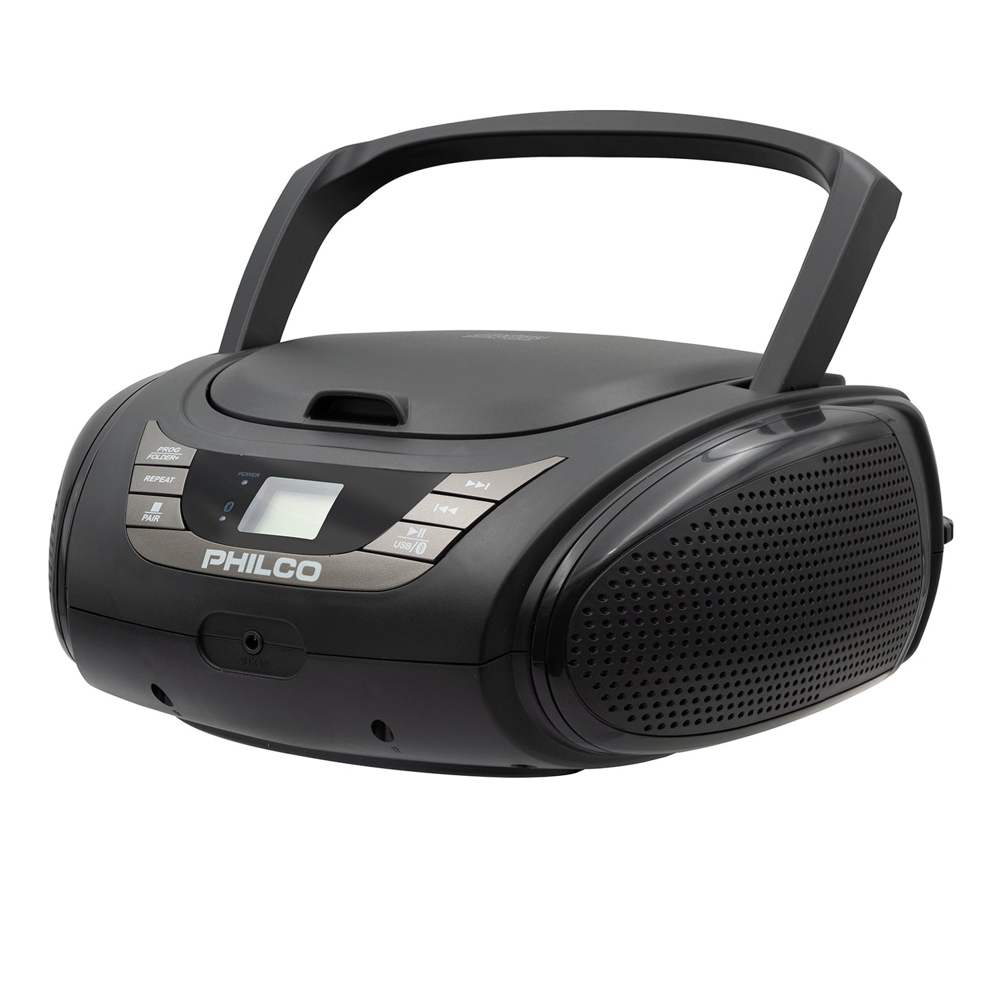 Radio Boombox con CD Mp3 USB Aux AM FM Bluetooth