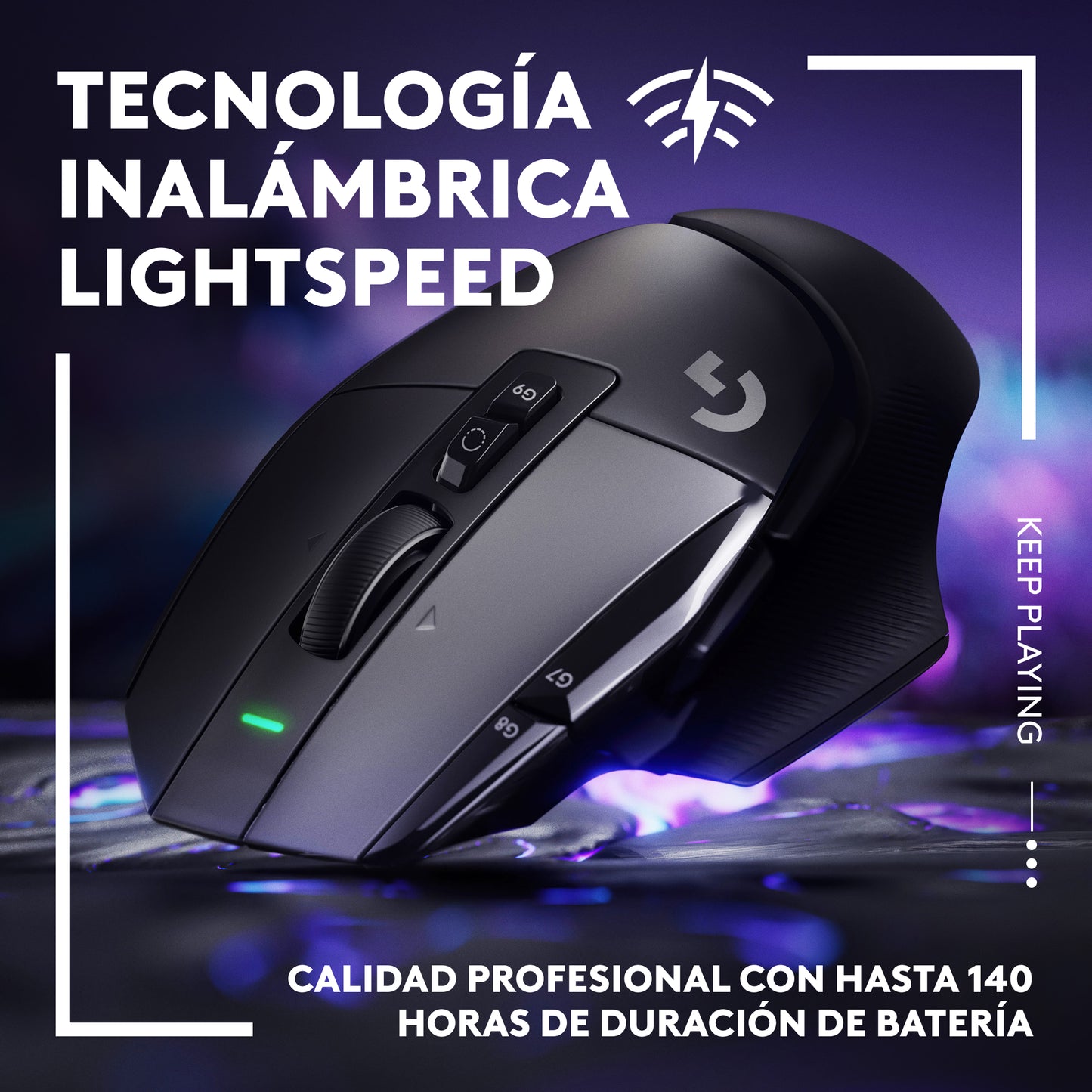 Mouse De Juego Logitech G502 X Negro