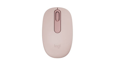 Mouse Bluetooth Logitech M196 Rosa - Inalámbrico Portátil Silent Click