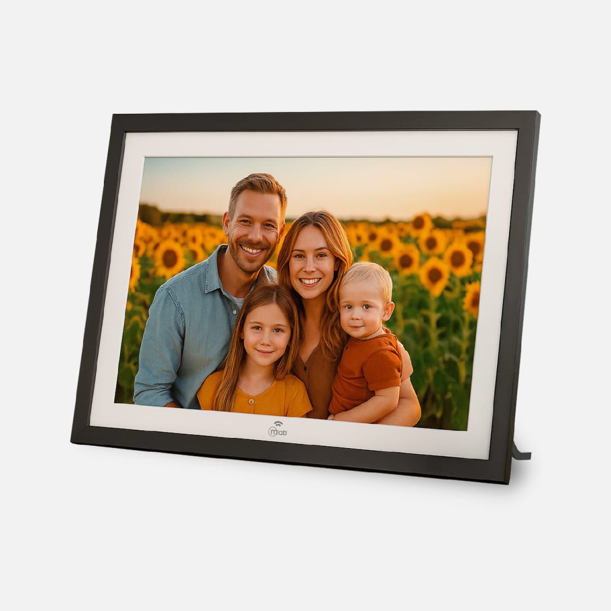 Marco Digital MLAB 10” WiFi App USB/SD Photo Frame Negro / Blanco PF-110W