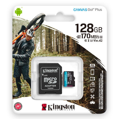MicroSD Go Plus 128 GB Kingston