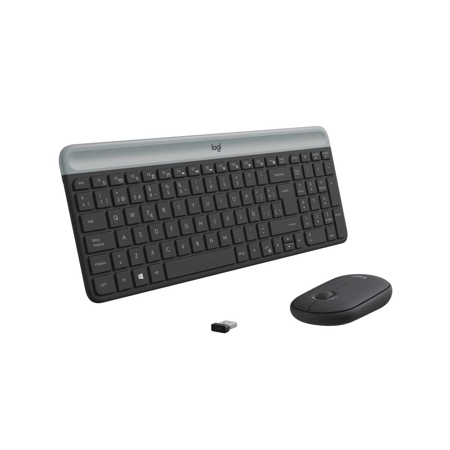 Combo Logitech Teclado y Mouse MK470 Slim