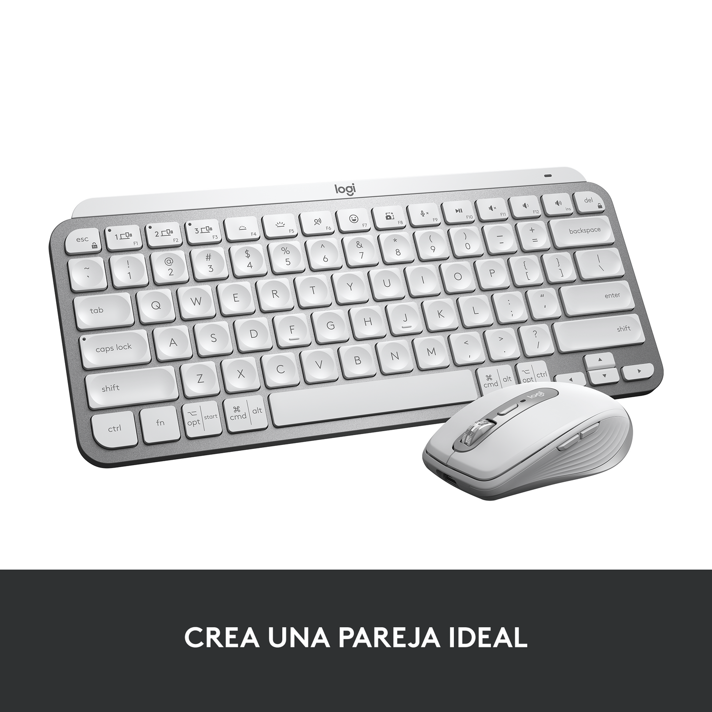 Teclado Logitech Mx Keys Mini Gris