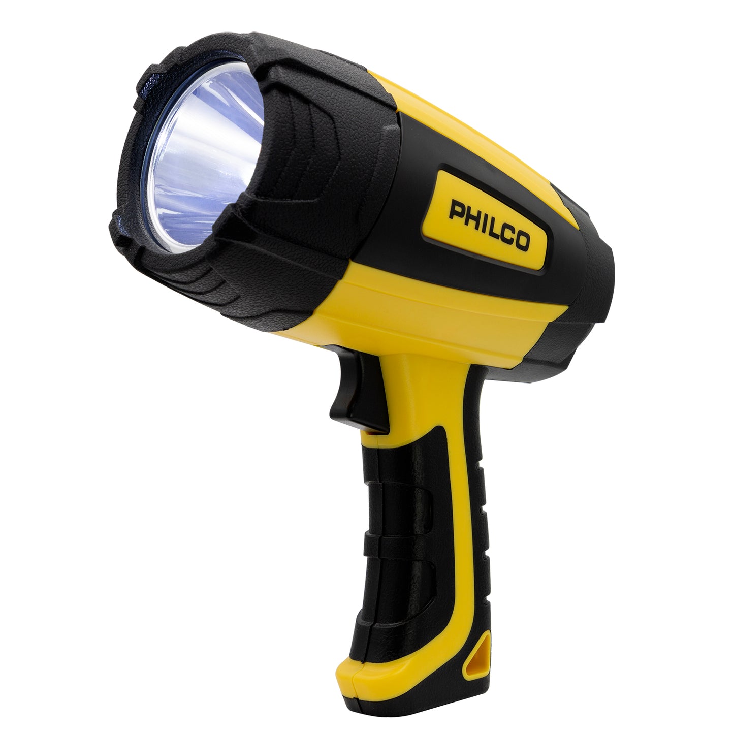 Foco Linterna Recargable LED High-Power Philco 2000mAh USB Amarillo