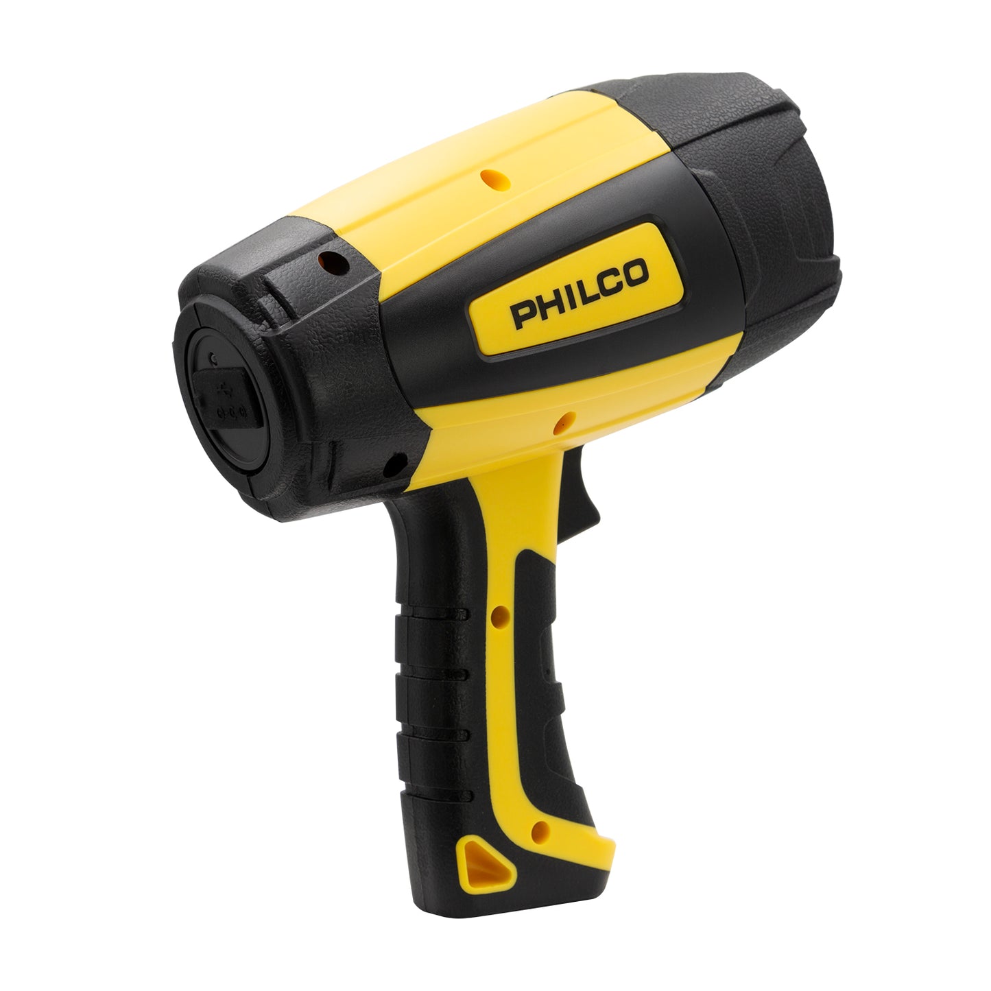 Foco Linterna Recargable LED High-Power Philco 2000mAh USB Amarillo