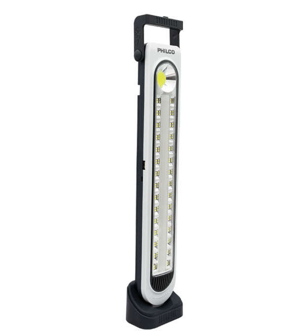 Lámpara LED Solar Recargable Philco SL251 45 LED Power Bank USB