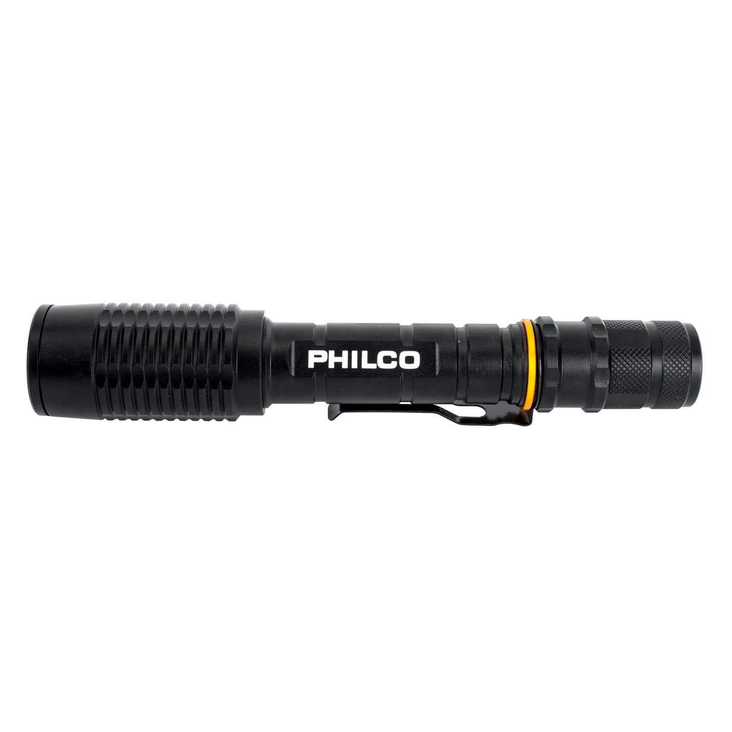 Linterna Swat Recargable LED Philco SW930 3W Zoom Ajustable Negro