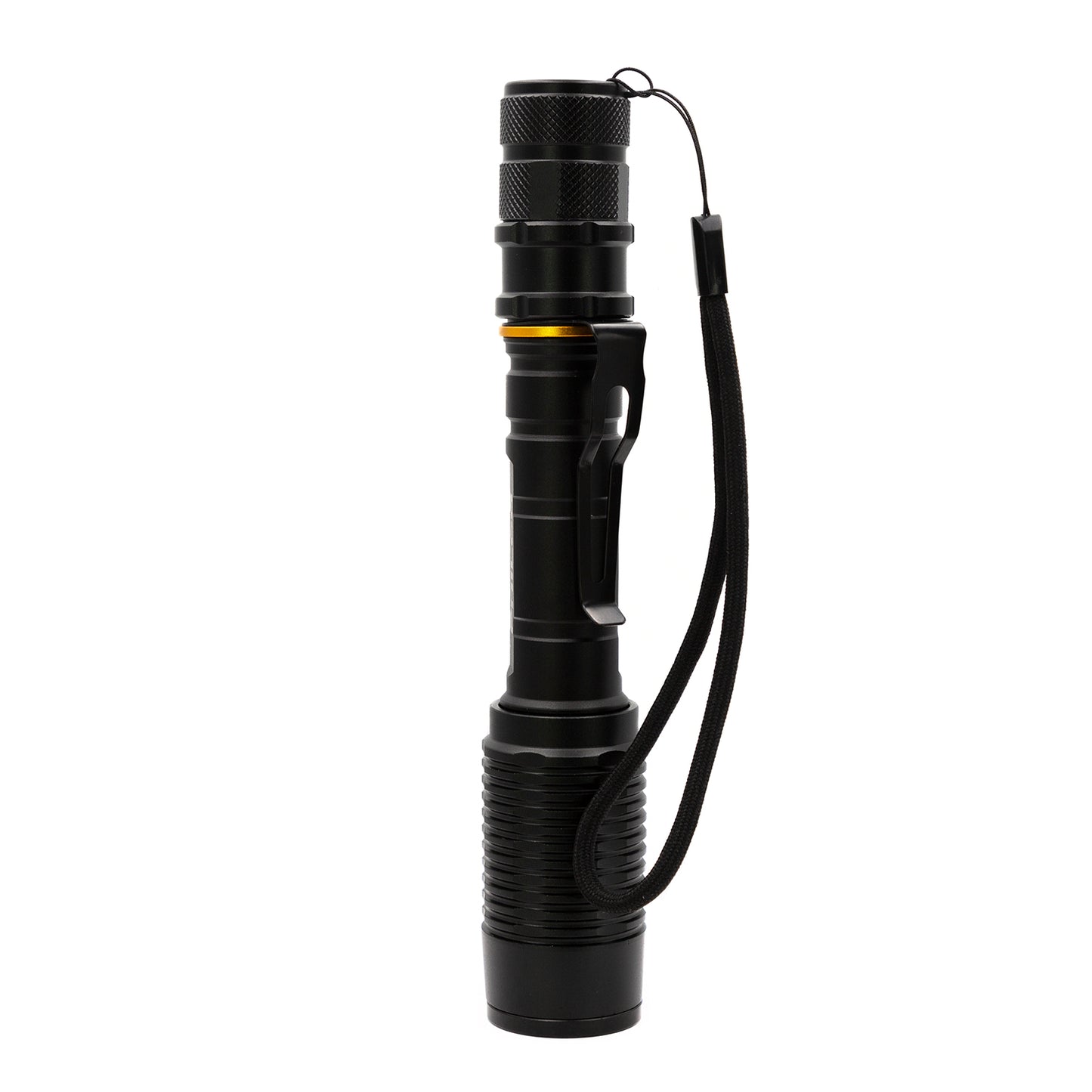 Linterna Swat Recargable LED Philco SW930 3W Zoom Ajustable Negro