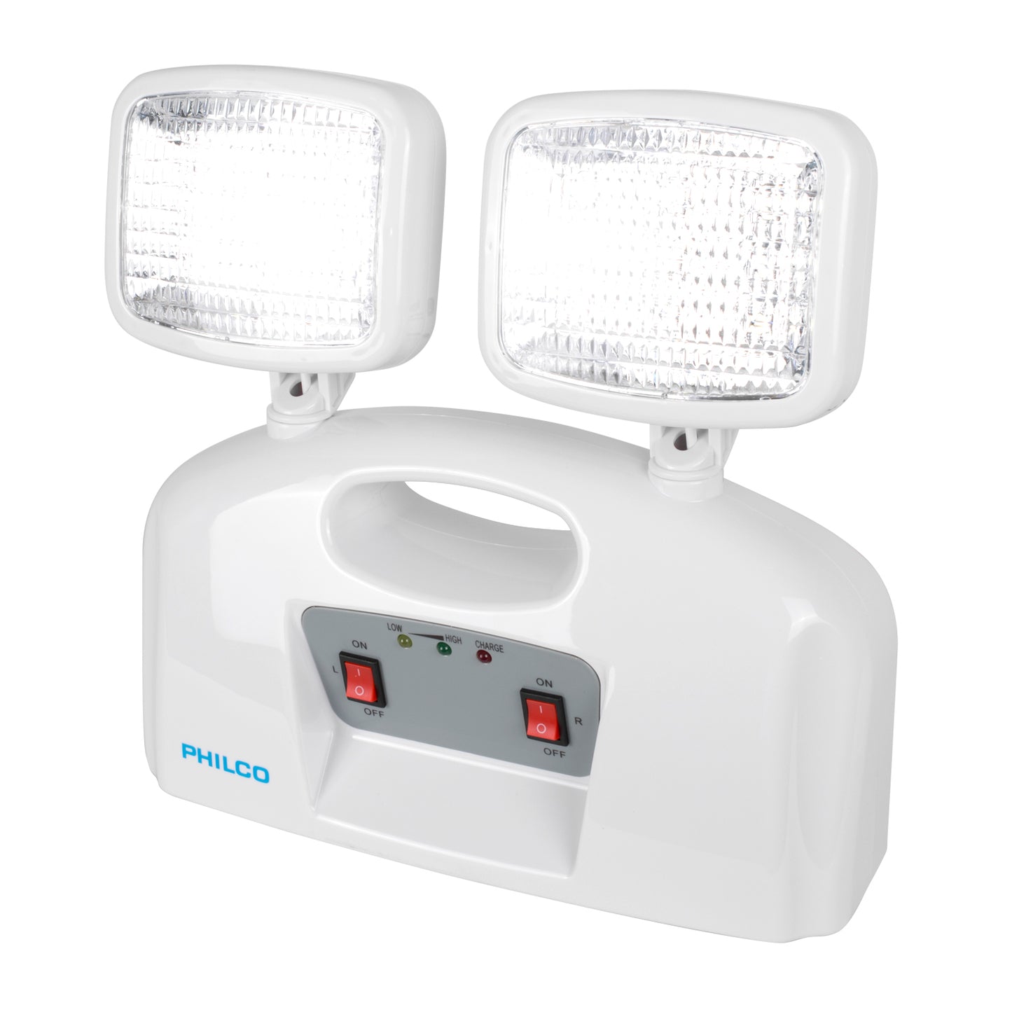 Lámpara de Emergencia Philco 2 Focos LED Recargable