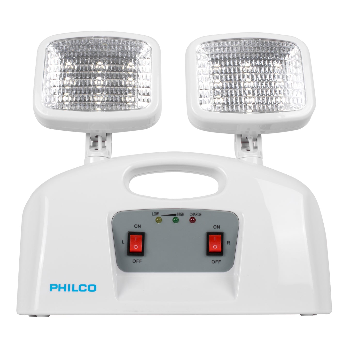 Lámpara de Emergencia Philco 2 Focos LED Recargable