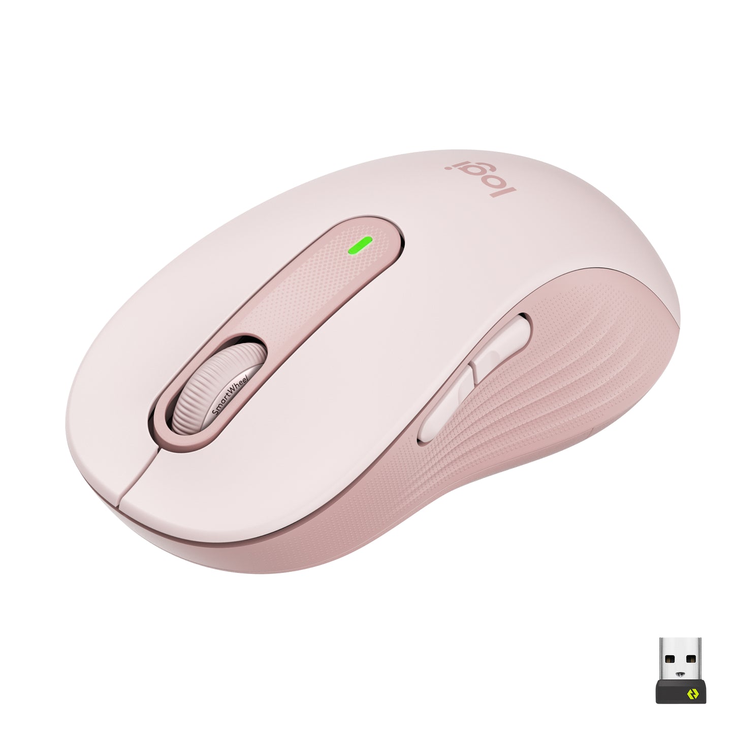 Mouse Logitech M650 Rosado Wireless