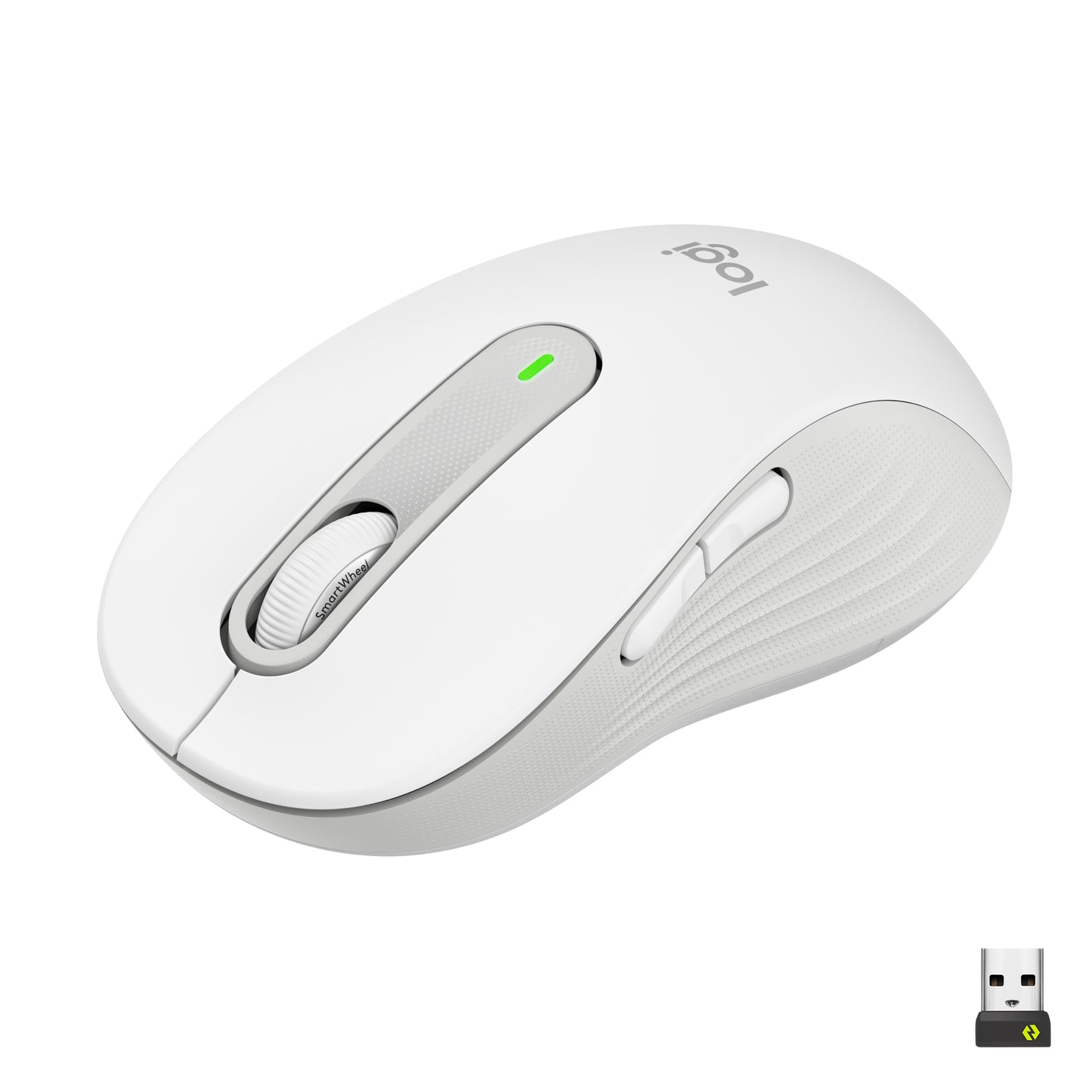 Mouse Logitech M650 Blanco Wireless