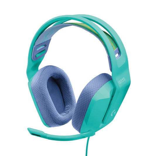 Audifonos Gamer Logitech G335 Menta Jack 35mm