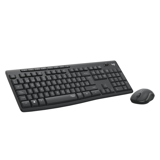 Combo Mouse y Teclado Logitech MK295 Negro