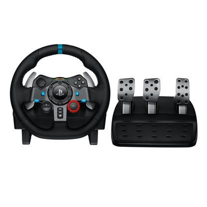 Volante Logitech con pedales G29 para Ps3 Ps4 Ps5 y PC + Palanca