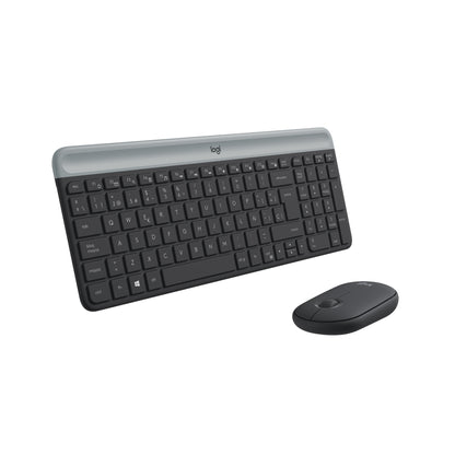 Combo Logitech Teclado y Mouse MK470 Slim
