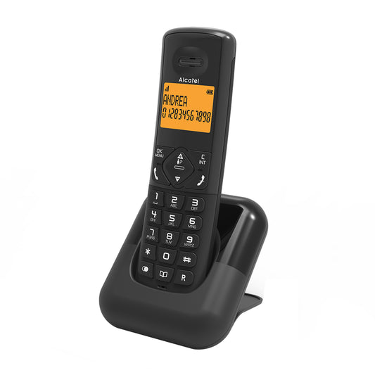 Teléfono Inalámbrico Alcatel D610 Negro