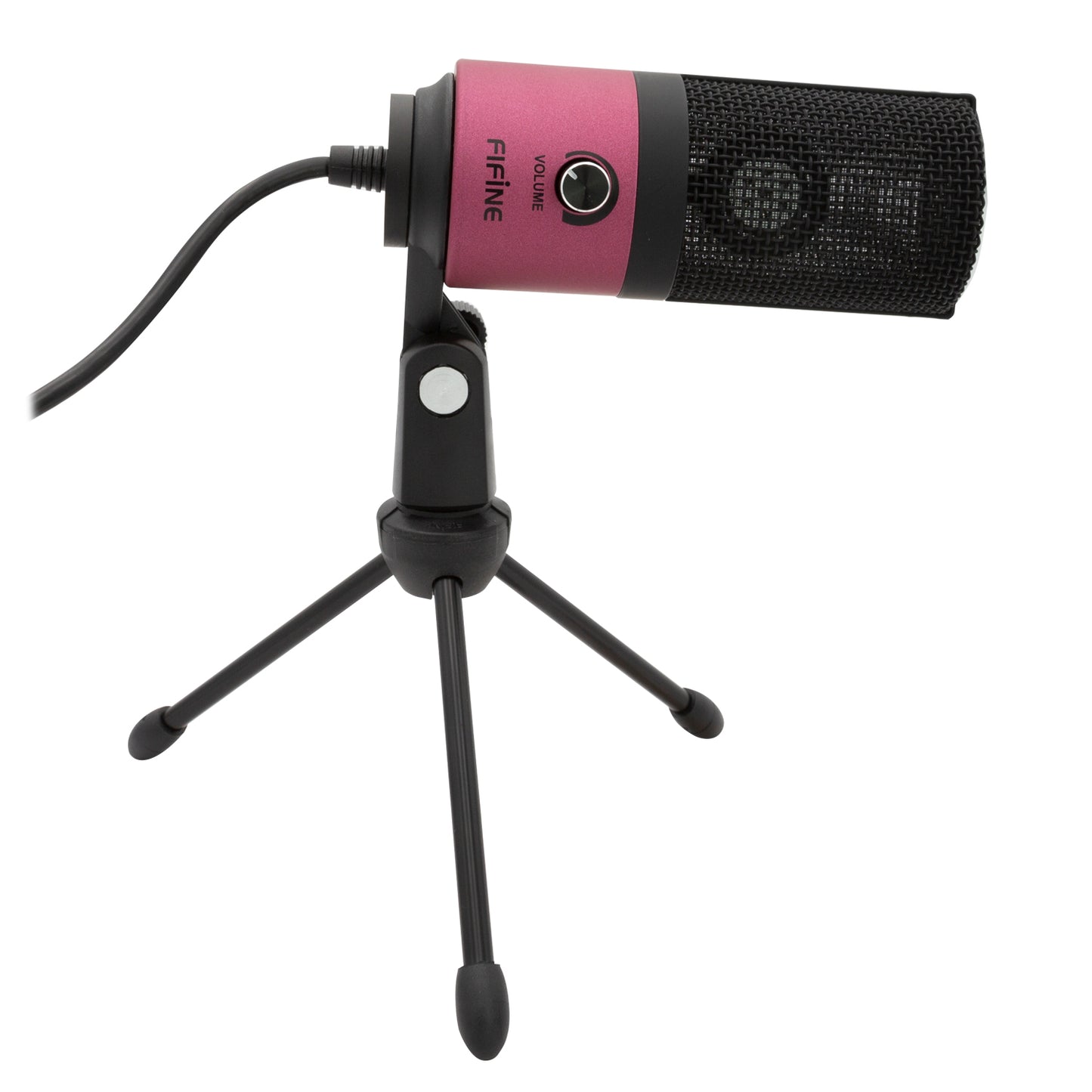 Microfono Profesional Fifine K669 para PC y PS4 Rosa
