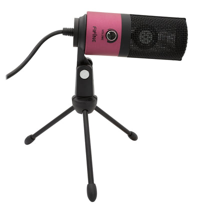 Microfono Profesional Fifine K669 para PC y PS4 Rosa