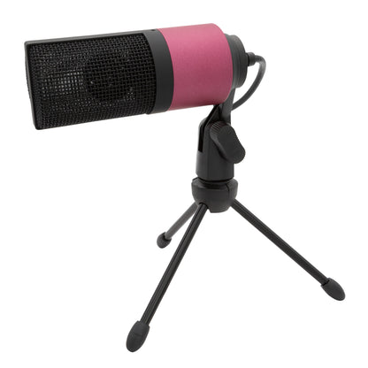 Microfono Profesional Fifine K669 para PC y PS4 Rosa