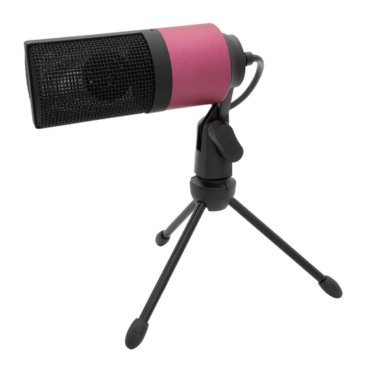 Microfono Profesional Fifine K669 para PC y PS4 Rosa