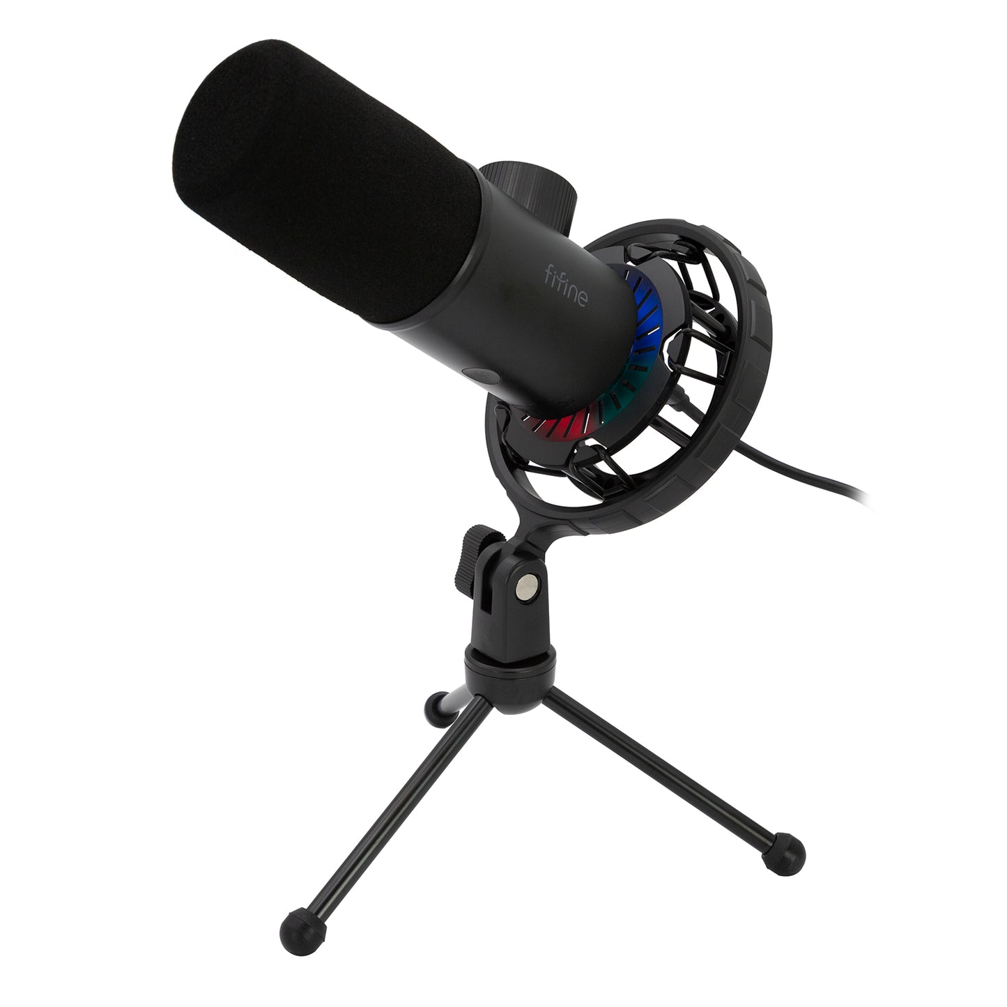 Microfono Streaming Podcast Gamer Fifine K658 Black