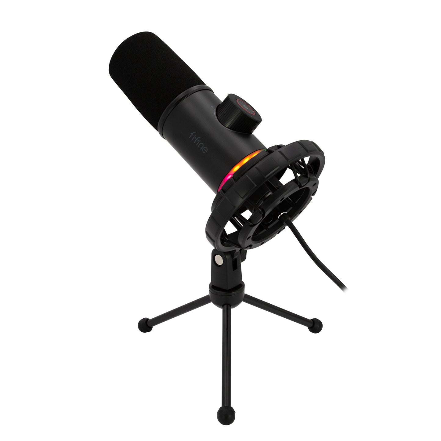 Microfono Streaming Podcast Gamer Fifine K658 Black