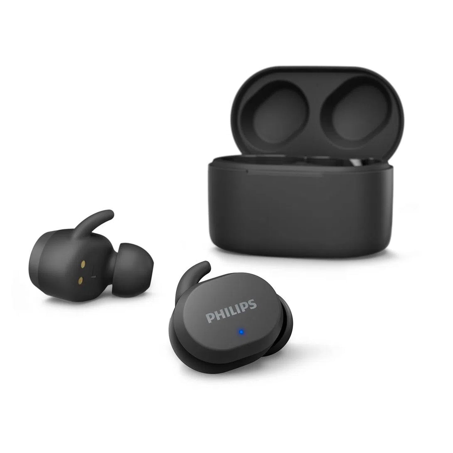 Audífono Bluetooth Philips Tat3216 Color Negro