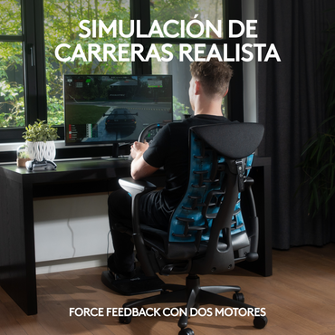 Volante Logitech G29 con Pedales para PS3, PS4, PS5 y PC