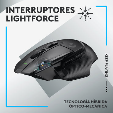 Mouse De Juego Logitech G502 X Negro