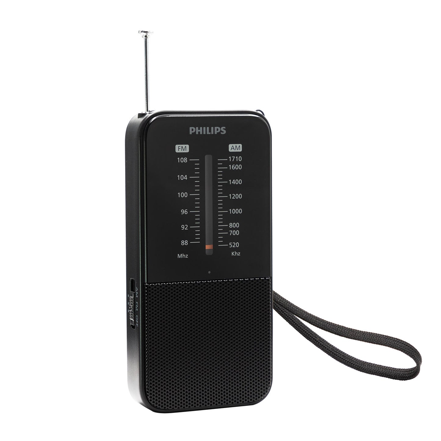 Radio Portátil Philips TAR1509 FM/AM Analógica Negro