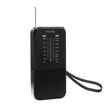Radio Portátil Philips TAR1509 FM/AM Analógica Negro