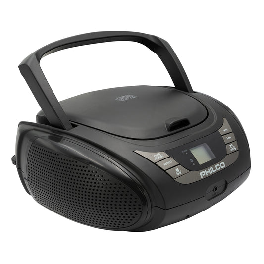 Radio Boombox con CD Mp3 USB Aux AM FM Bluetooth