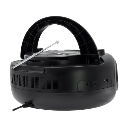 Radio Portátil Recargable FM AM USB MP3