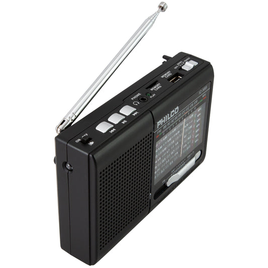 Radio Portatil AM FM BT SD Linterna Philco IX-C65