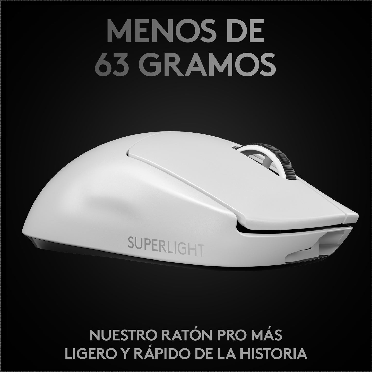 Mouse Gamer Logitech Pro X Superlight Blanco