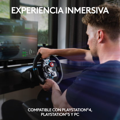 Volante Logitech G29 con Pedales para PS3, PS4, PS5 y PC