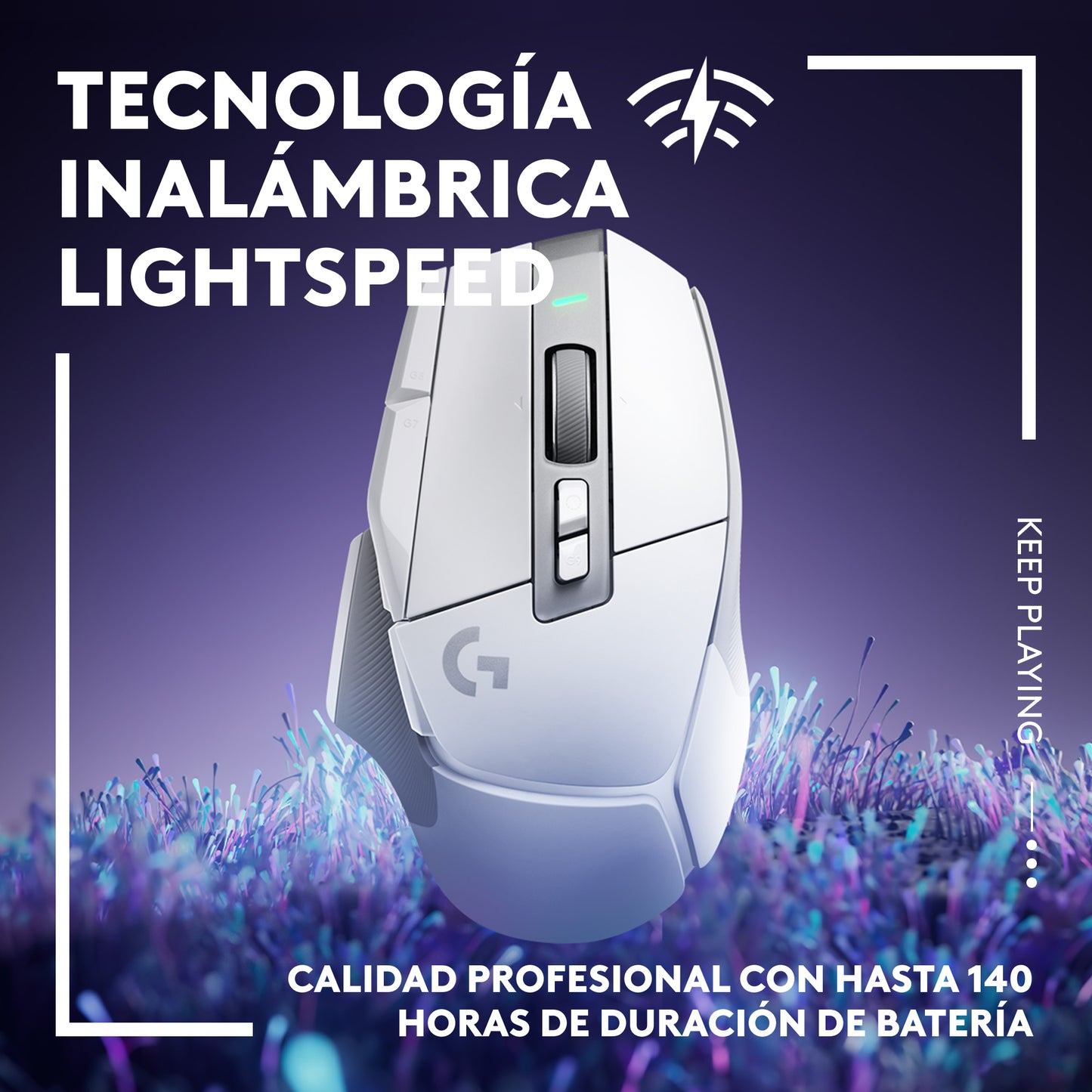 Mouse De Juego Logitech G502 X Blanco