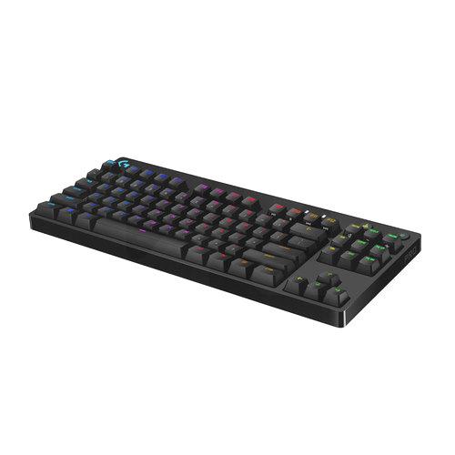 Teclado Gamer Mecánico Logitech G PRO RGB Inglés Negro