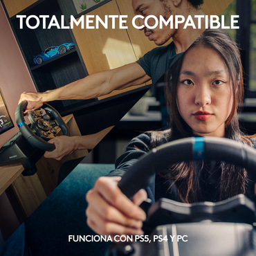 Volante Logitech G923 True Force Ps3 Ps4 Ps5 Pc
