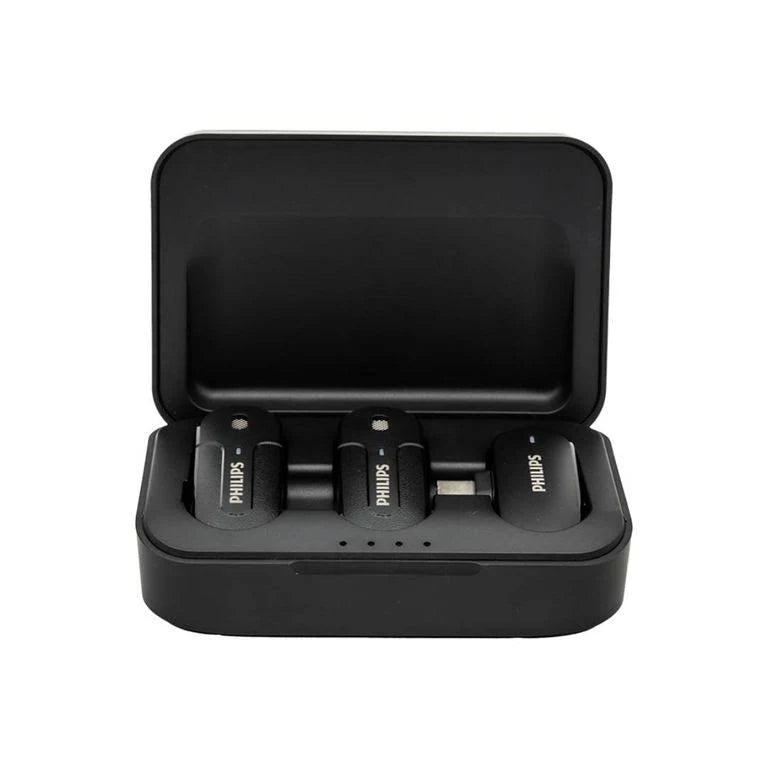 Micrófono Inalámbrico Dual Philips DLM9002C/74 USB-C