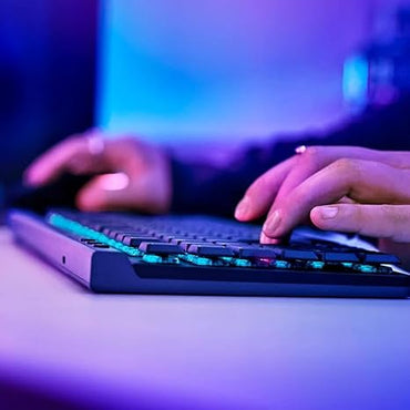 Teclado Gamer Inalámbrico Logitech G PRO X TKL LIGHTSPEED Blanco Inglés