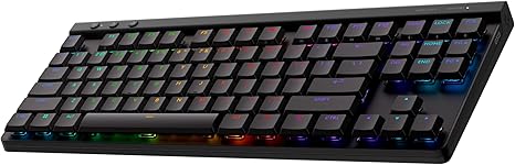 Teclado Gamer Inalámbrico Logitech G PRO X TKL LIGHTSPEED Blanco Inglés