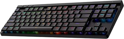 Teclado Gamer Inalámbrico Logitech G PRO X TKL LIGHTSPEED Blanco Inglés