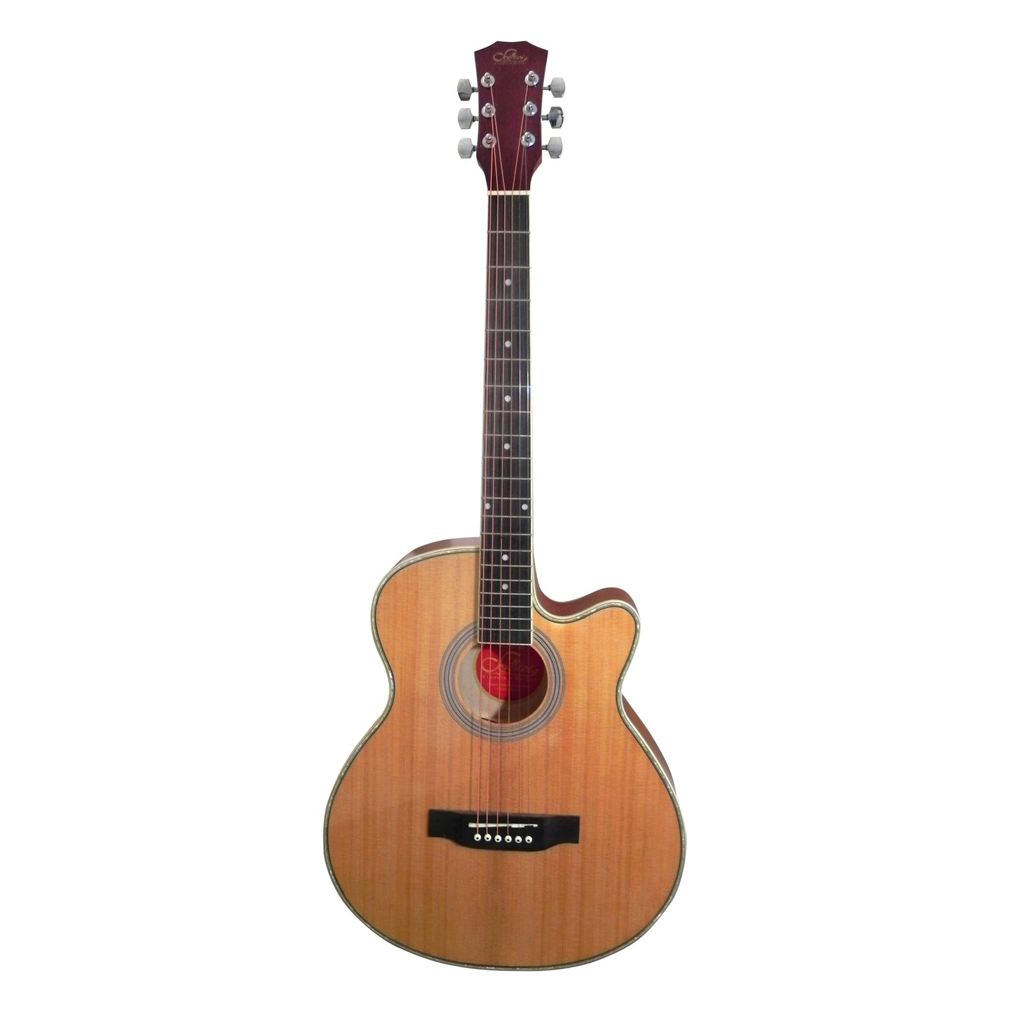 Guitarra Clásica Sevillana 40” Electroacústica Cutaway Natural