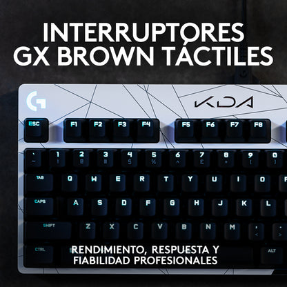 Teclado Gamer Mecánico Logitech G Pro Kda Lol Rgb